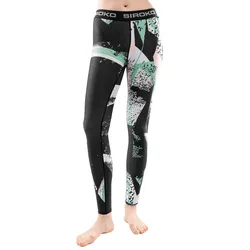 Leggings Abstract Multicolor / Black L