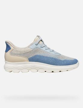 Schuhe Spherica Plus Dame Off-white/hellblau 37 Off-white/hellblau