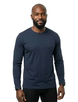 T-shirt à Manches Longues Tacks Orange Open Blue XS