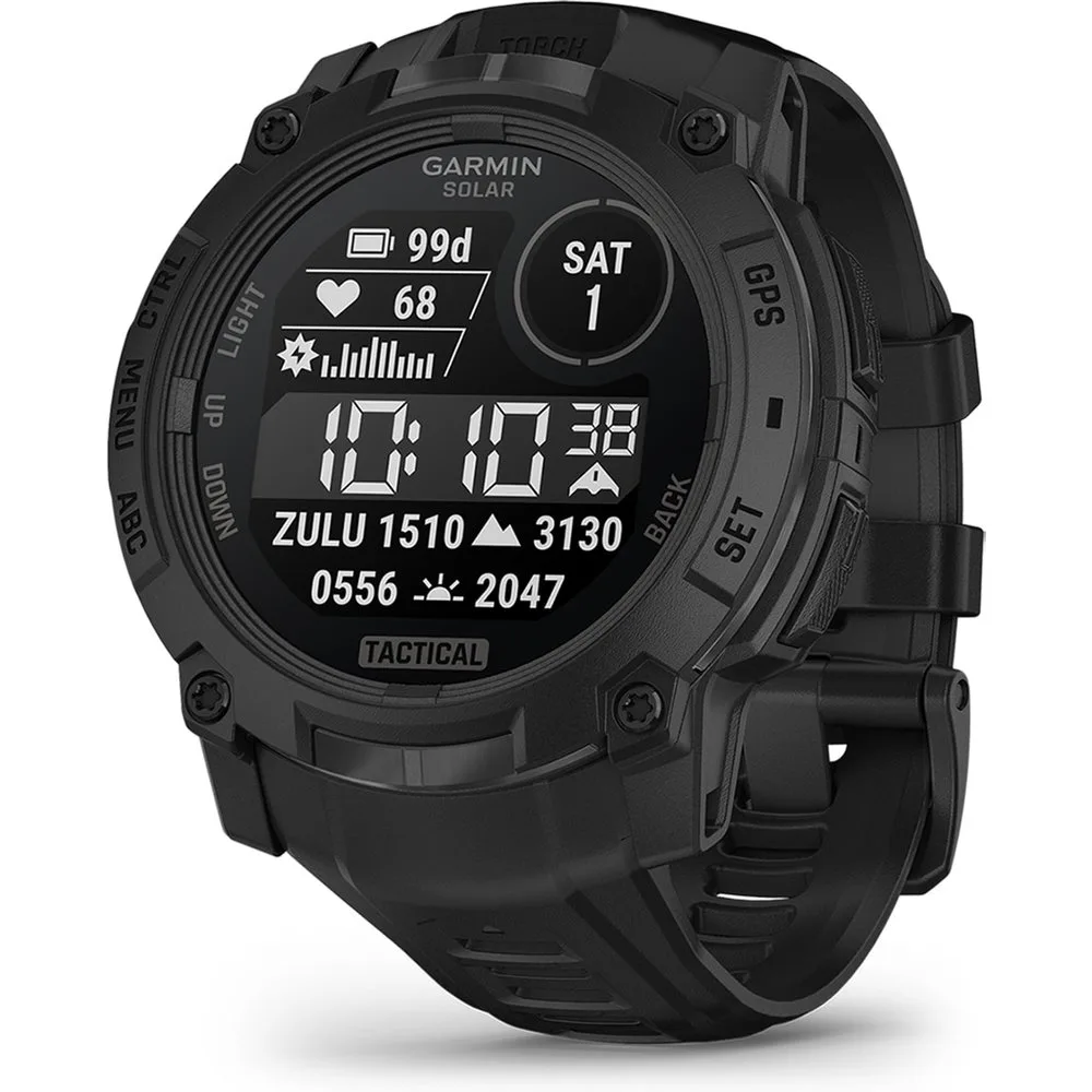 Reloj Smartwatch unisex Instinct 3 - 50 mm, Solar, Tactical Edition - Garmin - FashionsVida