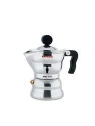 Cafetera exprés Moka- - Aluminio / 6 tazas plata