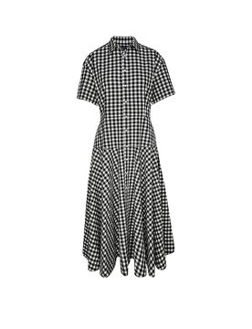 Ralph Lauren Midikleid negro 42