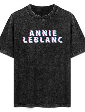 Annie LeBlanc Glitch (White) T-Shirt Work Comfort T-Shirt for Men - Aliexpress - FashionsVida