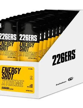 Boîte De Boisson Énergétique Monodose Shot Extreme 250mg Caff Banane 60ml 24 Unités