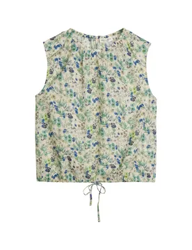Woven Blouses Sleeveless female - 34 - FashionsVida