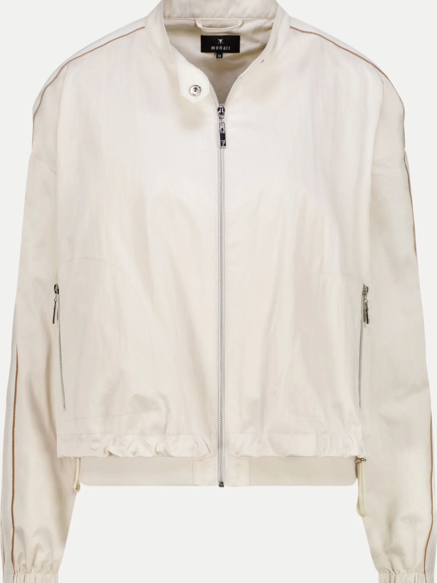 Monari Bomberjacke Weiß 40 - monari - FashionsVida