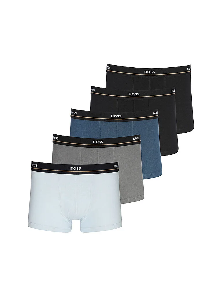 Pants confezione da 5 pezzi assortiti blu S - BOSS - FashionsVida
