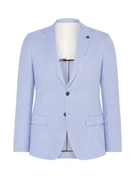 Slim-Fit Baukasten Sakko Blau 27 - Roy Robson - FashionsVida
