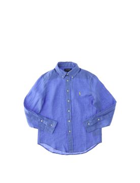 Camicia da bambino POLO BOYS BLU CHIARO M