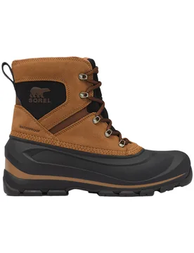 Chaussures montantes imperméables et chaudes - Buxton™ Lace Boot Wp M Delta Black en Cuir - Taille 44,5 - Marron - Sorel - FashionsVida
