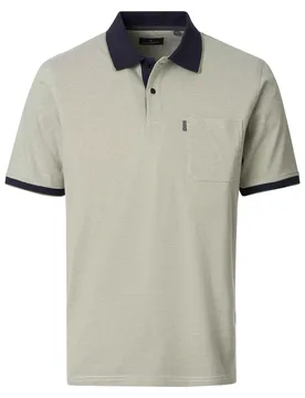 XL Polo 1/2 fineliner male - XL - FashionsVida