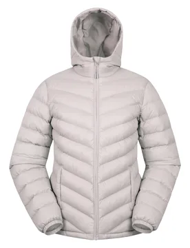 Seasons Womens Padded Jacket - Beige - Beige - Size: 22 - Mountain Warehouse - FashionsVida