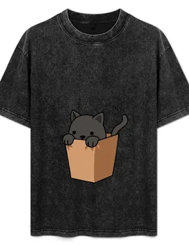 I'm An Indoor Cat T-Shirt Plus Size Workout Short Sleeve Top - Aliexpress - FashionsVida