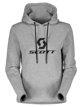 Felpa Con Cappuccio Tech Grey Melange