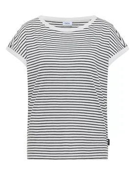 TOS Striped Turn-Up Shirt female - M - FashionsVida
