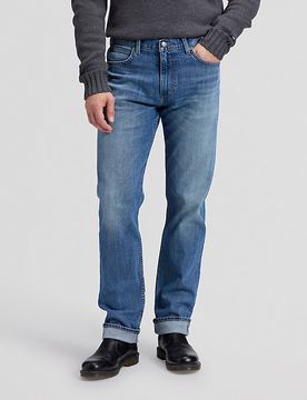 West Regular Straight Selvedge Jean Looks Like Rain Größe 28x32 male