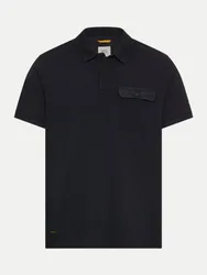 Regular-Fit Poloshirt Schwarz 3XL