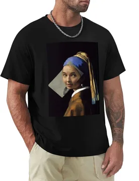 Villanelle with a pearl earring T-Shirt Lightweight Running T-Shirt - Aliexpress - FashionsVida