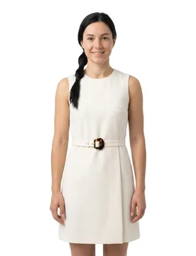 Hugo Robe Courte Sans Manches Kidenna 10248776 Open White 34