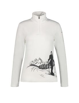 Sous-pull zippé Ellenton blanc L