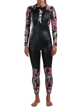 Kona 2.0 Woman Long Sleeve Neoprene Wetsuit Black M Women - Zoot - FashionsVida