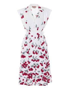 Twinset Vestito Chemisier Bianco