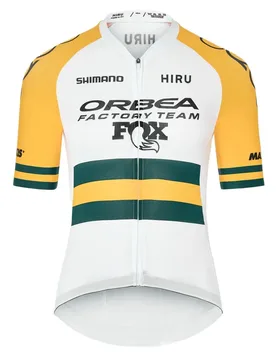 Maglia A Maniche Corte Core Australian Champion 2026 White / Yellow - Hiru - FashionsVida