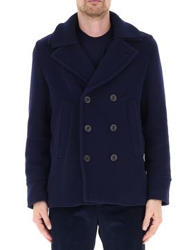 Giacca doppiopetto BLU NOTTE S
