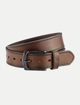 Gürtel aus Leder Braun S