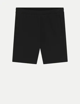 Green Shorts mit Logo-Stickerei Schwarz S - BOSS - FashionsVida