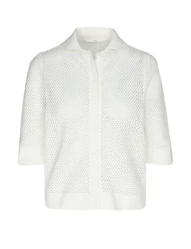 Lanius Gilet en tricot crème 40 - LANIUS - FashionsVida