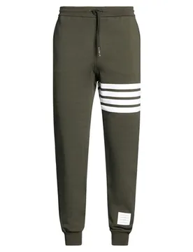 Pantalones Hombre Verde oscuro 0,2,3,4,5 Hombre - Thom Browne - FashionsVida