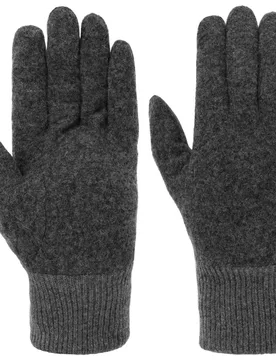 Lenley Wool Gloves by - grey - Size: 8 HS - Bugatti - FashionsVida