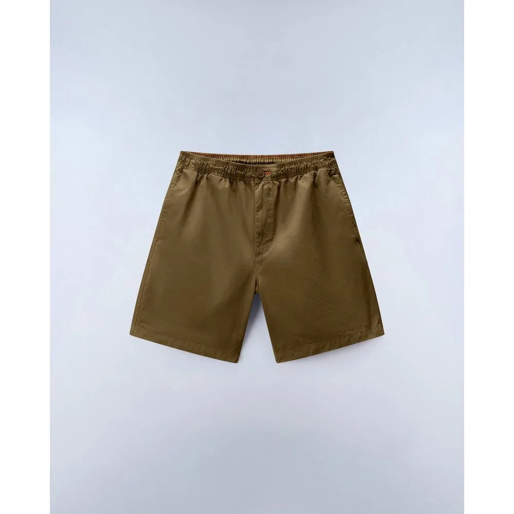 Bermuda de algodón de hombre Hyperion lisa - Napapijri - FashionsVida