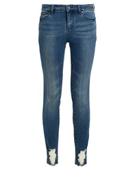 Jeanshose Damen Blau 27W-32L Damen