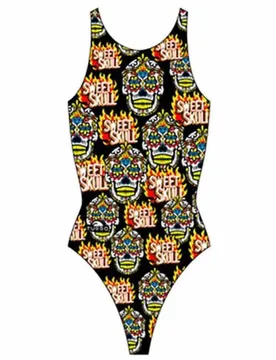 Sweet Halloween 2014 Swimsuit Multicolor 9-10 Years Girls - TURBO - FashionsVida