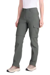 Women's 'Conniston' Stretchy Cargo Trousers Casual Quick Dry Outdoor Pants in Khaki Size: 8 - Khaki - Size: 8