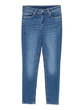 Liu Jo Blue Jeans Con Applicazioni