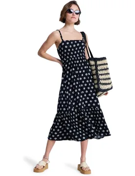 Vestido de mujer Sunrise Coastline Printed - Roxy - FashionsVida