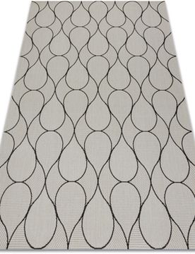 Teppiche Teppich Flat Sisal 49379960 Tropfen Creme / 120x170 Cm 120x170 Cm