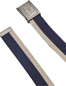 Gürtel Stretch Webbing, navy/khaki adjustable_in_size - Under armour - FashionsVida