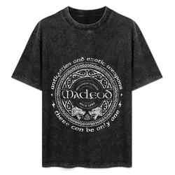 Highlander - MacLeod T-Shirt Basic Solid Color Casual Tee Shirt