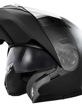 Casco Moto Modulare P/J SPARK Nero Opaco taglia XL