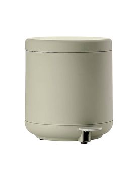 Cubo de pedal de baño UME 19,5x22cm Verde Eucalipto verde