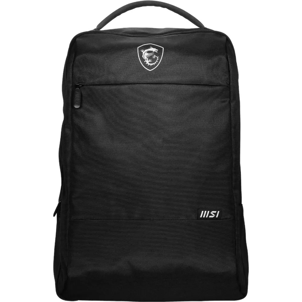 Mochila negra Essential para portátiles hasta 17" - MSI - FashionsVida