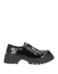 Schnürschuh Damen Schwarz 36,37,38,39 Damen