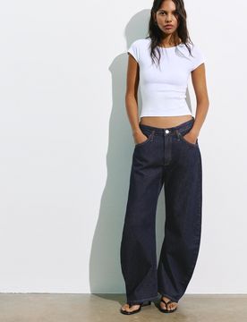 Jeans A Barilotto A Vita Bassa