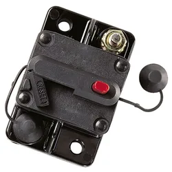 Series Surface Circuit Breaker Black 40A unisex