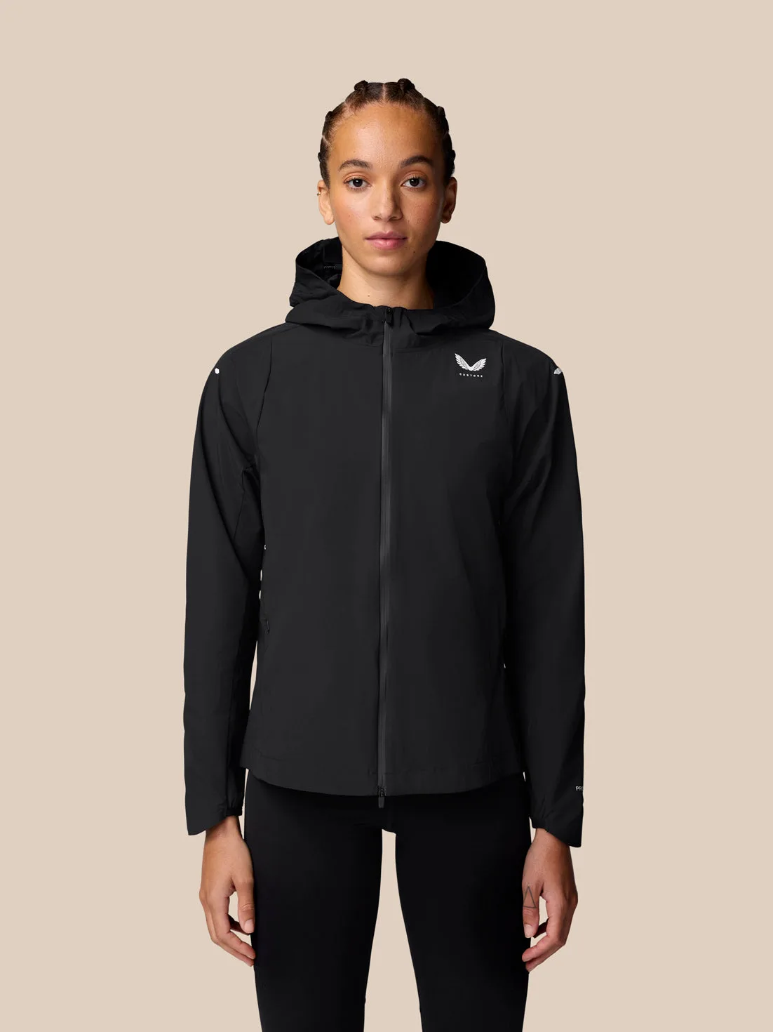 Apex Training Wind Jacket - Black BLACK M female - Castore - FashionsVida