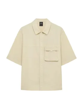 Reserve momento shirt camicia tecnica maniche corte - Mist - Oakley - FashionsVida